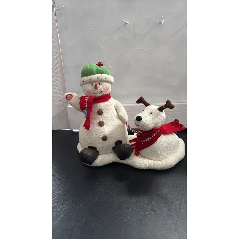 Hallmark 2004 Animated Sings & Dance Jingle Pals Snow What Fun Works